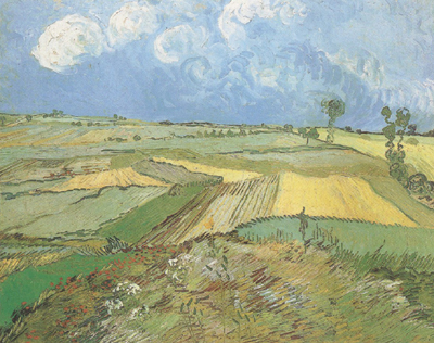 Wheat Fields at Auvers under Clouded Sky (nn04)